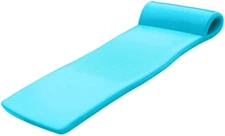 Sunsation Vinyl Coated Foam Swimming Pool Float Mat Adult Lounger with Built-In