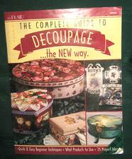 The Complete Guide to Decoupage- the New Way-35 Project Ideas-1994-by Plaid