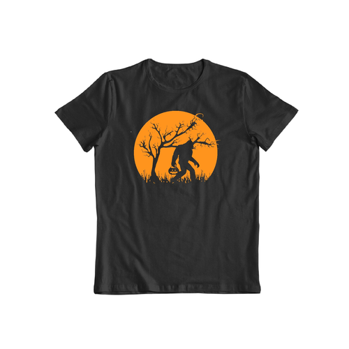 bigfoot halloween shirt