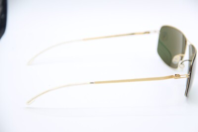 NEW MYKITA LITE SUN PEER COL 013 GOLD GREEN LENS AUTHENTIC