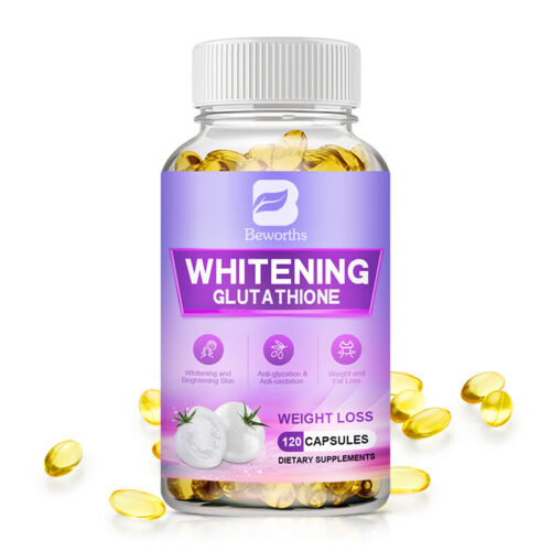 120Pcs Glutathione Whitening Pills Anti-aging Anti-Wrinkles Liver Health Support - Picture 1 of 10