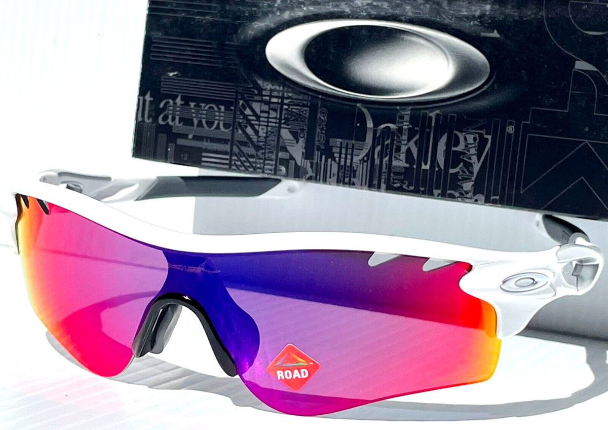 Radar® EV Path® Prizm Road Lenses, Polished White Frame Sunglasses