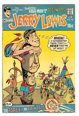 ADVENTURES OF JERRY LEWIS #122 7.5 // BOB OKSNER COVER ART DC COMICS 1971