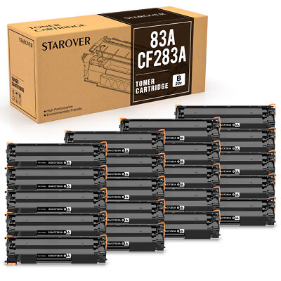 20x CF283A Printer High Yield Toner For HP 83A LaserJet M127fn M127fw M125nw