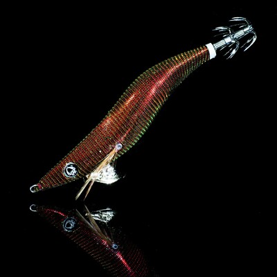 Leurres à Calmar RUI KR158 Taille 3.5 - Pêche à L'encornet - Couleur Argent - Flottabilité Négative