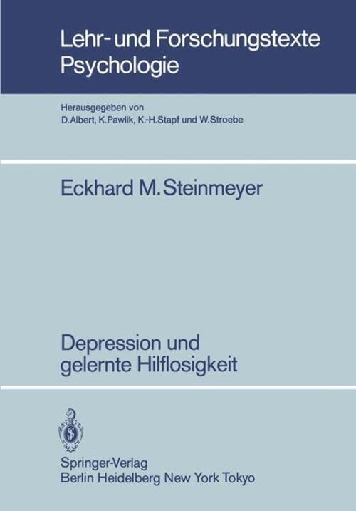 Thumbnail - E. M. Steinmeyer | Depression Und Gelernte Hilflosigkeit | Taschenbuch