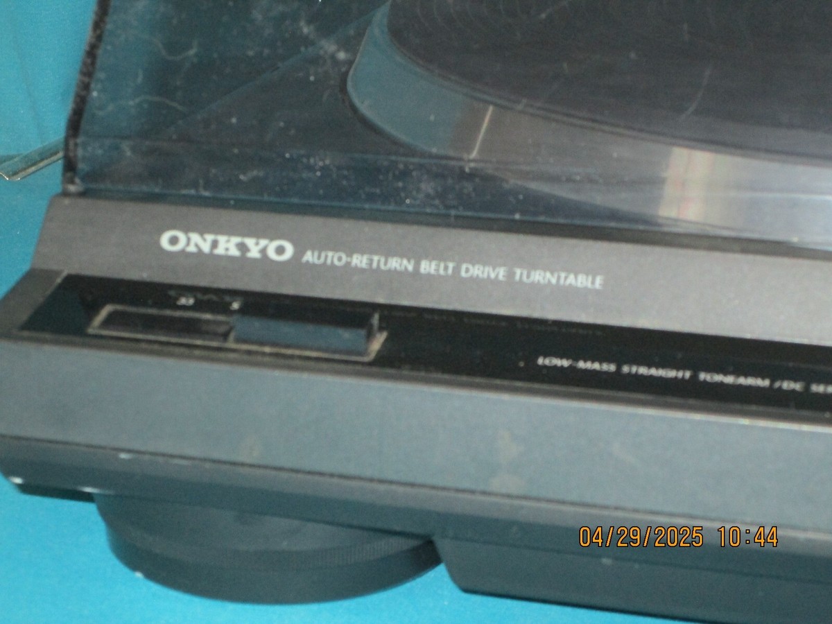 Vintage ONKYO CP-1200A Belt Drive 2-Speed Automatic Turntable