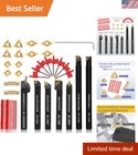 Professional 21 Pcs Machining Kit with Carbide Inserts for Metalworking