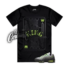 Air Max 95 Big Bubble Neon Black Yellow Cool Grey 2025 T Shirt Match KING