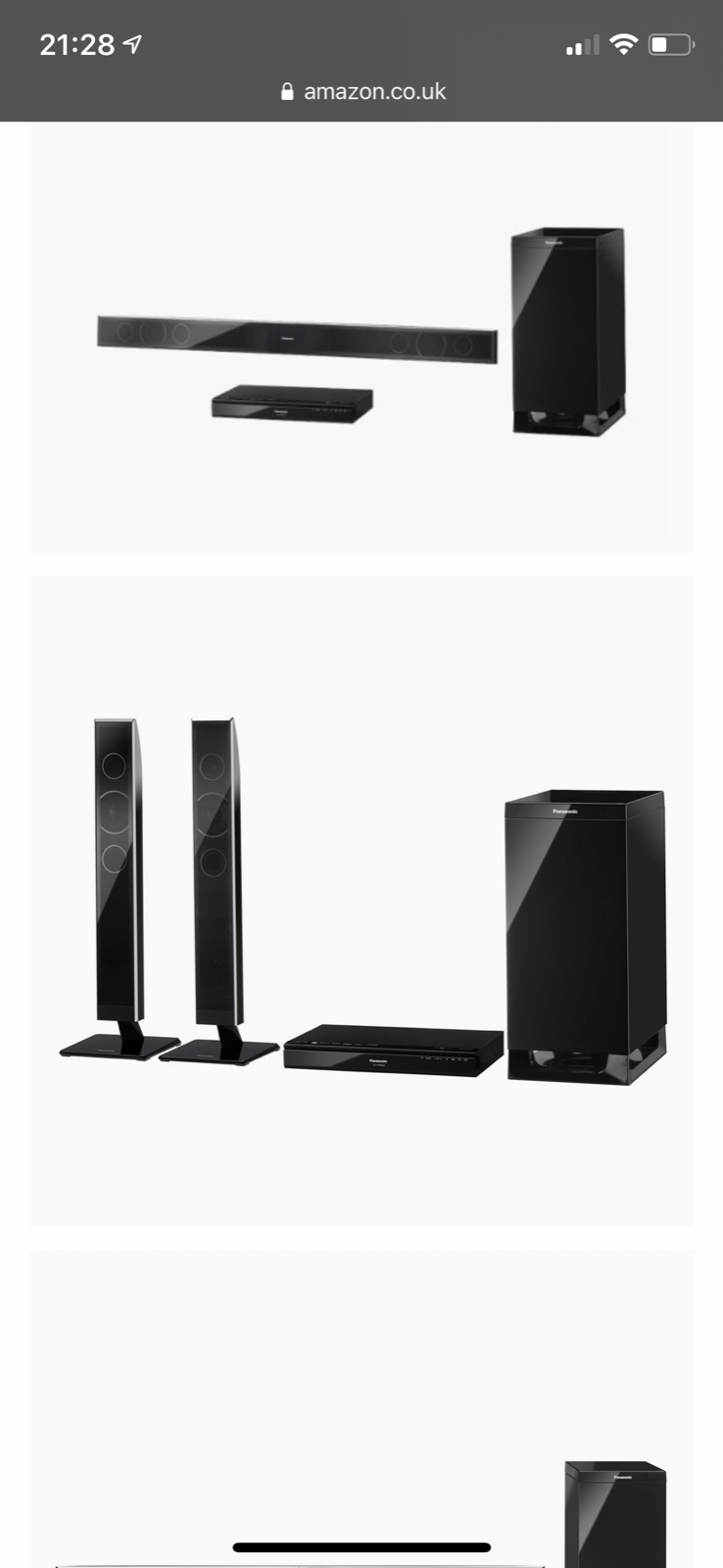 panasonic soundbar amazon