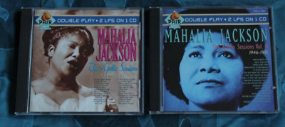 MAHALIA JACKSON THE APOLLO SESSIONS 1946-1951 VOL I & II, US 2 x CD PAIR RECORDS