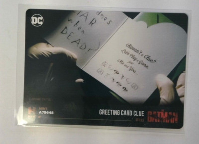 Greeting Card Clue, Common, Hro, Chapter 1, Physical Copy Only