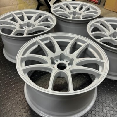 Work Emotion CR Kiwami 18x9.5 +12, 5H-114.3 New Set of 4pcs | eBay