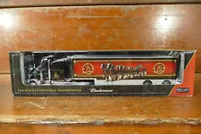 Budweiser 1/64 75th Anniversary Clydesdale Transporter Spec Cast Anheuser Busch