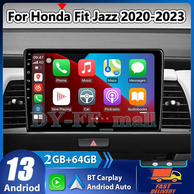 Für Honda Fit Jazz 2020-2023 64G Android 13 Autoradio CarPlay GPS Navi RDS BT