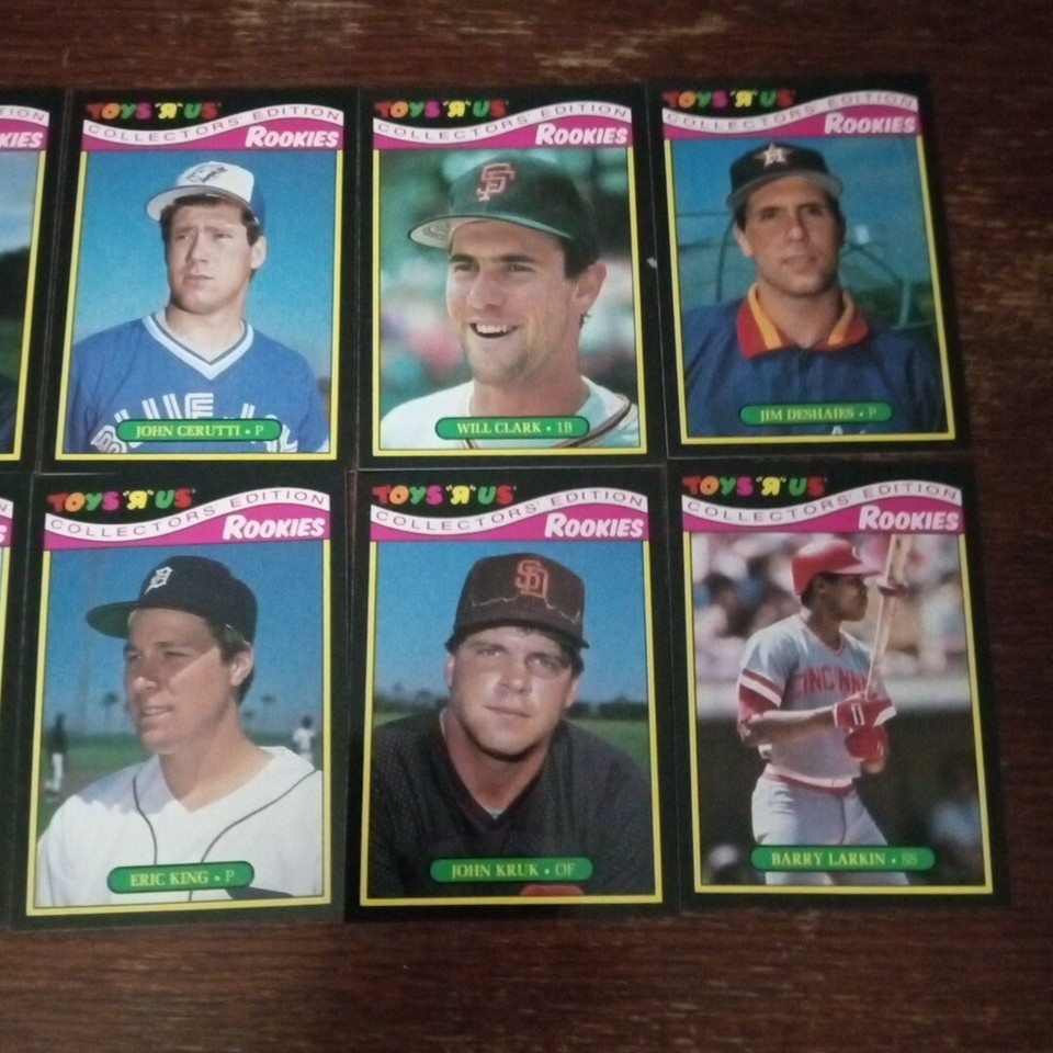 1987 TOPPS Toys "R" Us BASEBALL ROOKIES 33 CARD SET eBay
