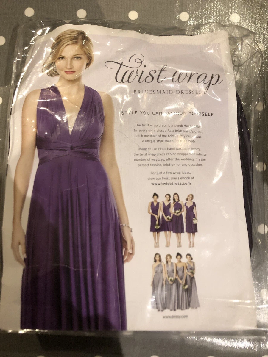 Twist Wrap Dress in Bridesmaids' & Formal Dresses for sale | eBay UK