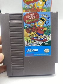 The Simpsons: Bart vs. the Space Mutants (Nintendo NES, 1991) Box & Game Only