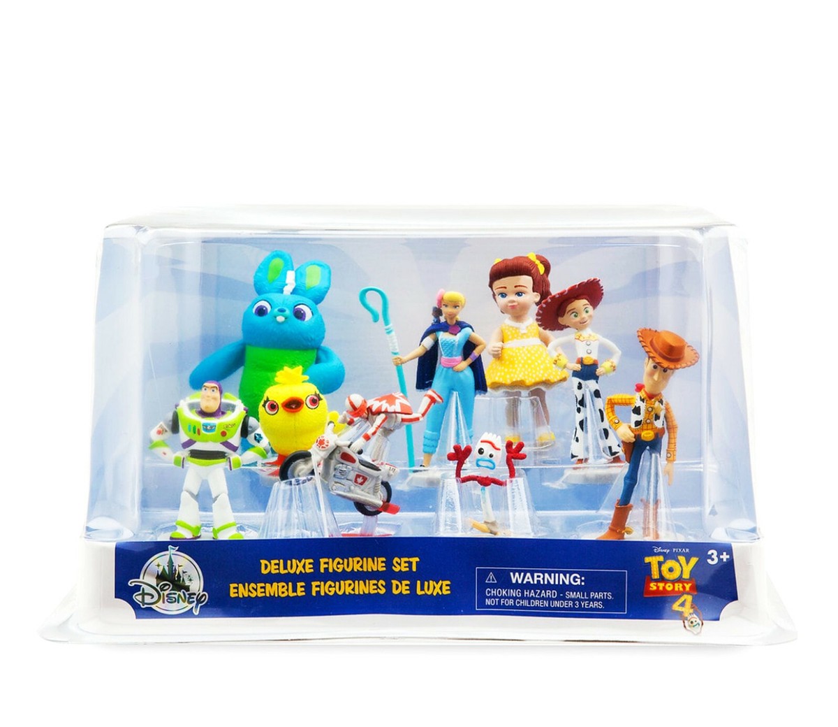 New Disney Toy Story 4 Deluxe Figure 9 pc Cake Topper Forky Woody