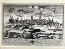 Seltener Kupferstich Magdeburg,Jos.Friedr.Leopold um 1730