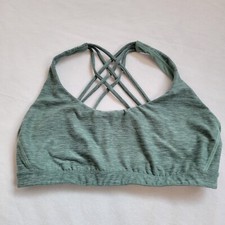 VICTORIA'S SECRET Incredible Essential Strappy Back Sports Bra Activewear Size L