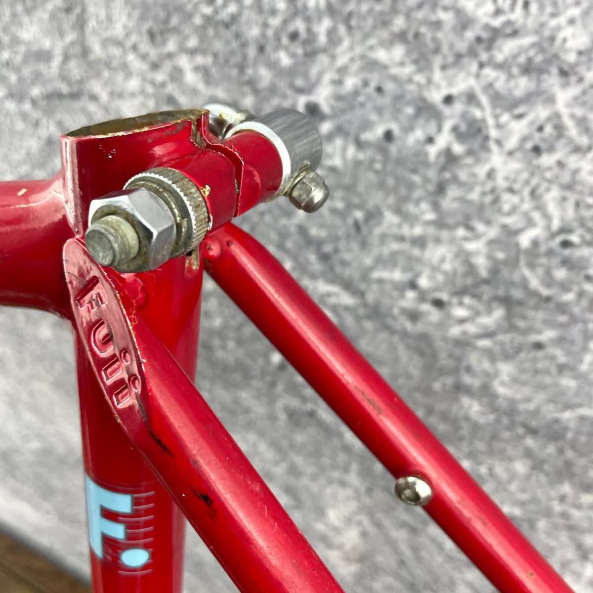 Vintage Fuji Sundance Frame Set 20 in 80s Cafe Klunker