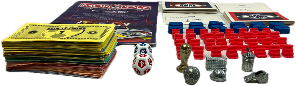 Monopoly World Cup France 98 Edition Board Game Complete | eBay