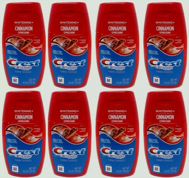 Crest Whitening Expressions Toothpaste Liquid Gel Cinnamon Rush 4.60