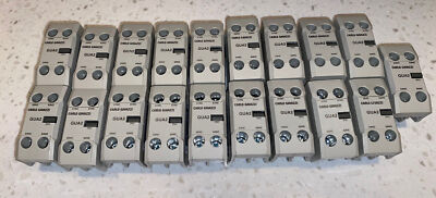 Carlo Gavazzi GUA2 Auxiliary Contact Lot Of 19 New Open Box Interlock