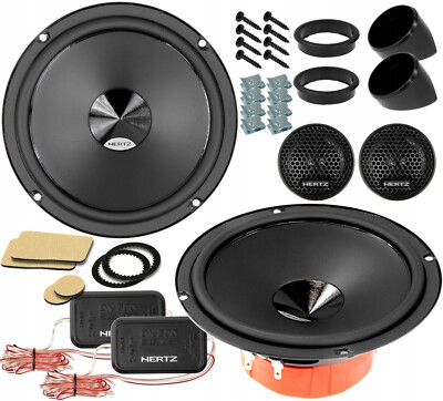 Hertz DSK 165.3 Kit Altoparlanti 2 Vie 165mm Con Adattatori Per Citroen Berlingo (dal 2008) Anteriore/Posteriore - 2