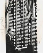 1967 Press Photo Speaker of the House of Representatives James Godfrey