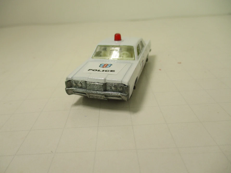 Lesney Matchbox No. 55D-1 Restored-Modified Mercury Police Car, red dome swap. - Image 2 of 4