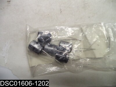 QTY=5: P5856-ND DigiKey 10uF 160V Radial Capacitor ECA-2CHG100