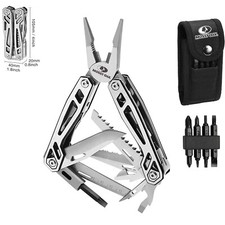 Mossy 21 in 1 Multi-Tool Multifunktion,Faltbares Multitool,inkl tragbare Tasche