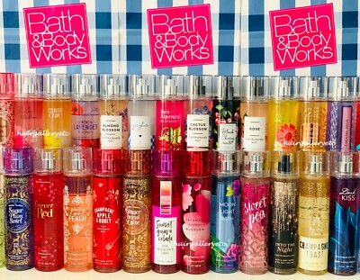 ORIGINAL BATH AND BODY WORKS FINE FRAGRANCE MIST BODY SPLASH SPRAY