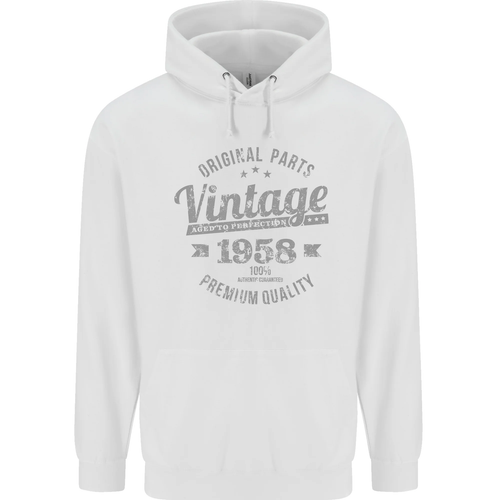 T-shirt Homme Vintage Anniversaire 67 Ans Né En 1958 - Coton Gildan, Neuf Sur Commande