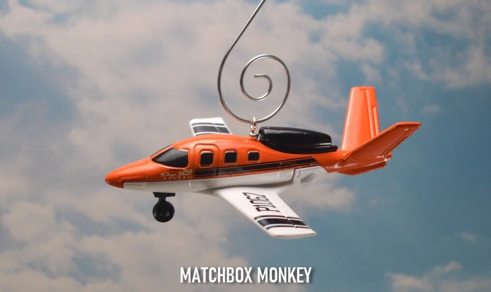 Cirrus Vision Jet Airplane Custom Christmas Ornament 1/100th Aircraft SF50 SJ50 - Image 2 of 4