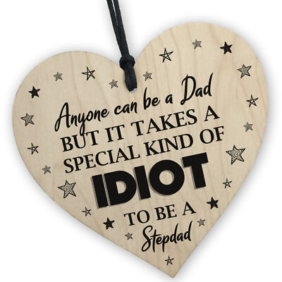 Funny Step Dad Gifts For Birthday Fathers Day Stepdad Birthday Novelty  Gifts UK
