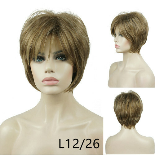 New Ladies Wig Short Straight Women Wig Brown Hair Wig 10 Colour - Picture 5 of 14