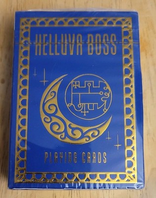 Helluva Boss Official Gold Foil Playing Cards (Original Version, Discontinued)