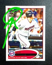 2012 Topps GOLD RUSH CASE HIT Stamped Promo #97 Jim Thome HOF RARE SSP /25