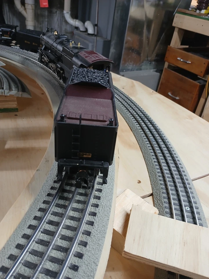 MTH O MT-3018LP PENNSYLVANIA K-4S 5400 PROTO SOUND DIECAST LOCO AND TENDER, OB - Image 4 of 4