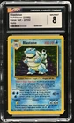 CGC 8 NM/MINT Blastoise 2/102 Holo 1999 Pokemon Base Set