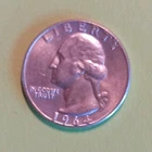 1964 Washington Quarter Silver 25C Circulated Denver US Coin