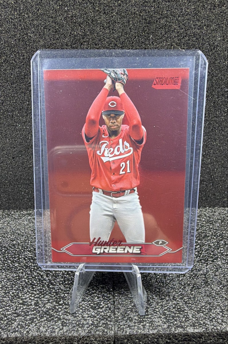 2024 Topps Stadium Club - Hunter Greene #92 Red Foil | eBay