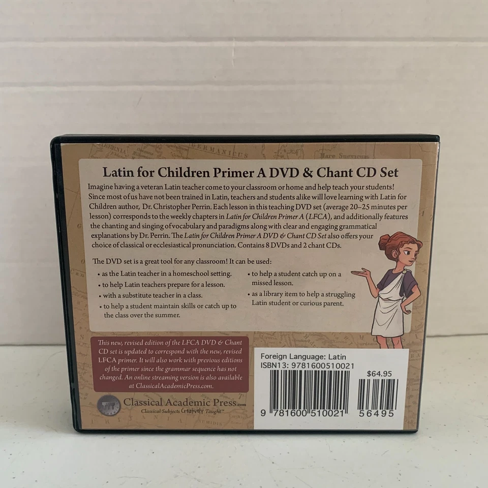 Classical Academic Press Latin for Children Primer A DVD & Chant CD Set - Image 2 of 4