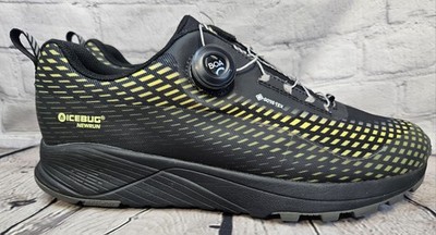 Icebug Newrun Bugrip GTX Men s Running Shoes size 12. EXCELLENT CONDITION!