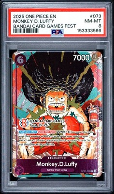 Monkey.D.Luffy (BANDAI Card Games Fest 25-26) OP07-073 One Piece