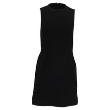Stella Mccartney Sleeveless Mini Dress In Black Viscose Women Size 38