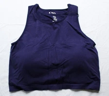 Kindred Bravely Women's Maternity Nursing Longline Bra Top BL1 Navy Size XL NWT